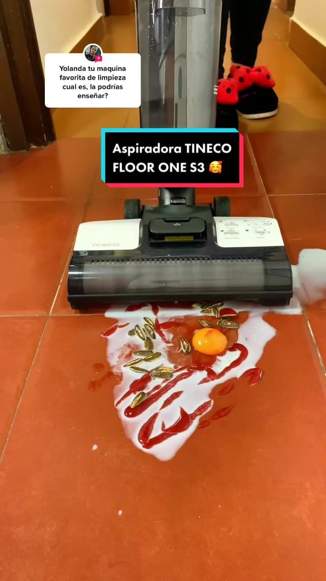 #Responder a @Emilio Guijarro Fernández mi aspiradora favorita 🥰 @Tineco #yolandavaquitayoli #limpiezadecasa #tineco #vaccum #amazonhaul #tinecotime