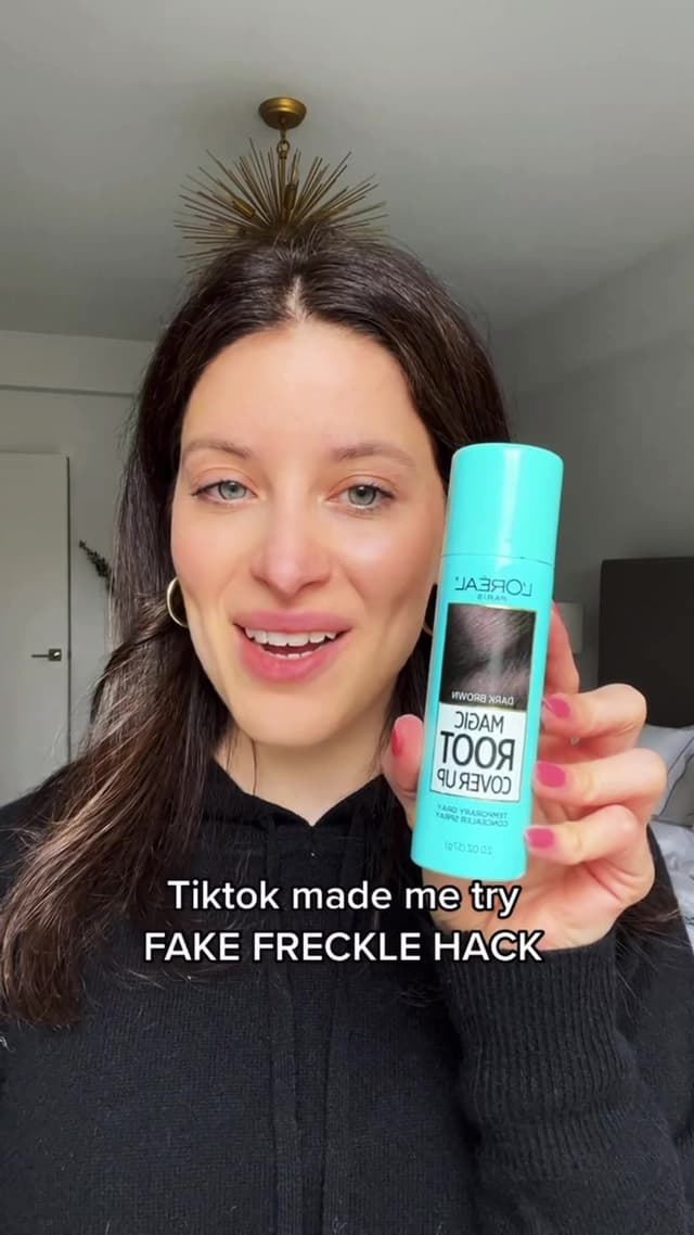 OMG 😱 #fakefreckles #fakefreckletutorial #tiktokmademedoit #tiktokmademetryit #frecklesgirl #frecklehack #tiktokmademebuythis #BigComfy #painting #MLB vc: @Sydney Purl