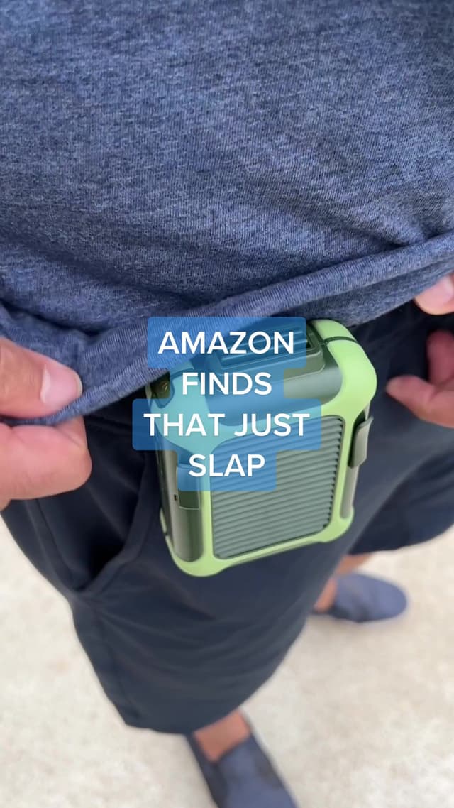 Have more fun in the great outdoors #amazonfinds #tiktokmademebuyit #summervibes #cooldown #salfinds