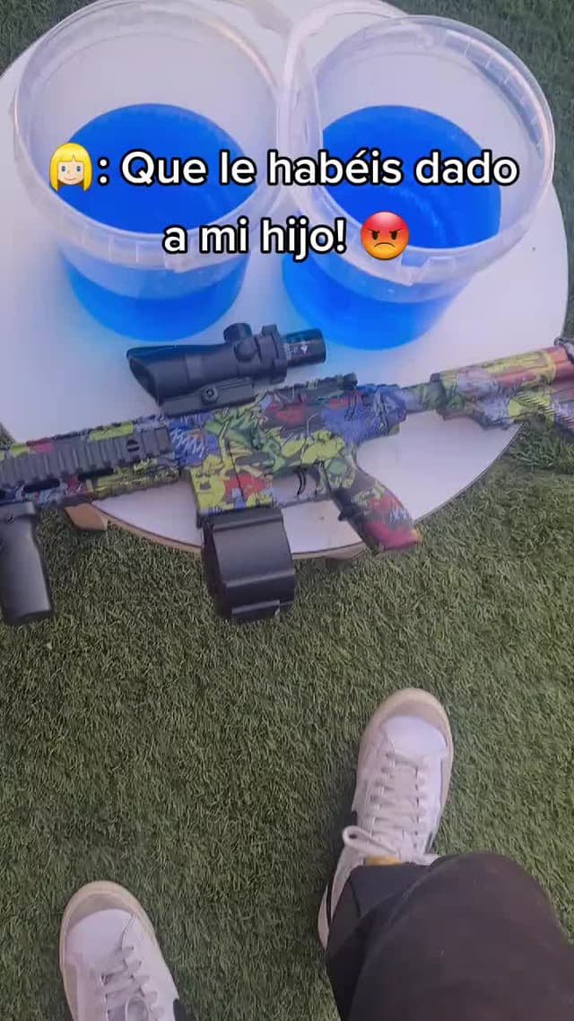 M4GEL🥷DROP A LOS 1000 seguidores🔫#gelblaster #m4a1gelblaster #m4a1 #tiktokmademebuythis #tiktokmademebuyit #tiktok #tiktokmademedoit 