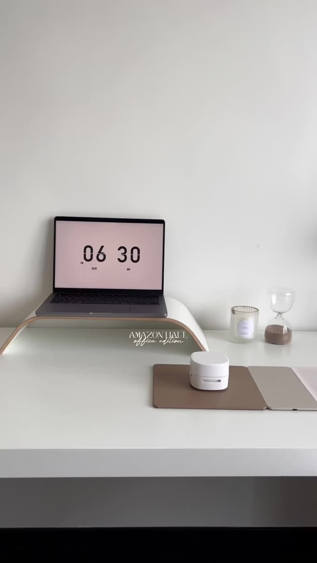 So obsessed with these office favorites finds 🤍 Everything is linked in my bio & storefront under “office finds” #amazonfinds #unboxingasmr #ASMR #amazonmusthaves #amazonhaul #amazonhome #officeinspo #homeinspo #unboxing #cleangirlaesthetic #fyp #amazonoffice