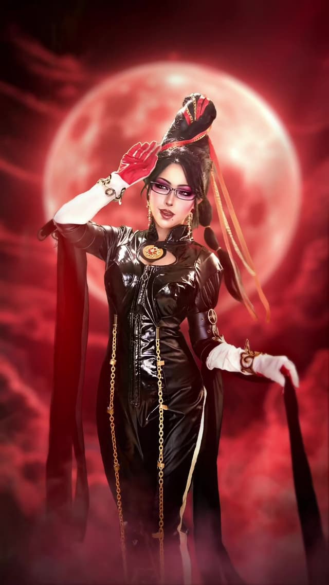 turning myself into bayonetta🥵🖤 aku usahain imitate makeup bayonetta semirip mungkin GIMANA MENURUT KALIANN?!?! (btw bikinnya after sakit begadang pluss ngeditnya 3-4 harian PWIS RAMAIKAN HAHAHA😜) #bayonetta #makeuptransition #makeuptransformation #makeuptrend #selfcareisjoy